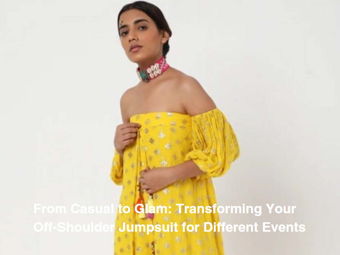 Transforming Your Off-Shoulder Jumpsuit